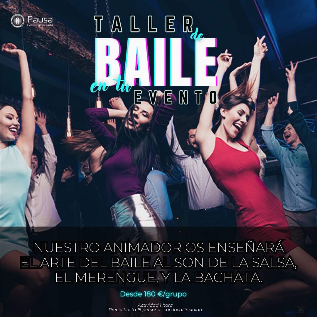 taller de baile, Actividades para despedidas en Zaragoza
