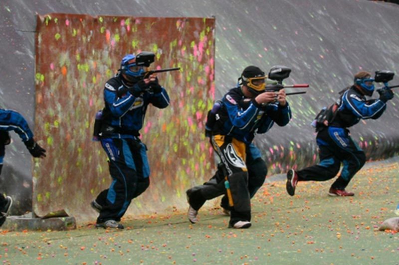 paintball-bolas Paintball bolas Actividad despedida de soltera